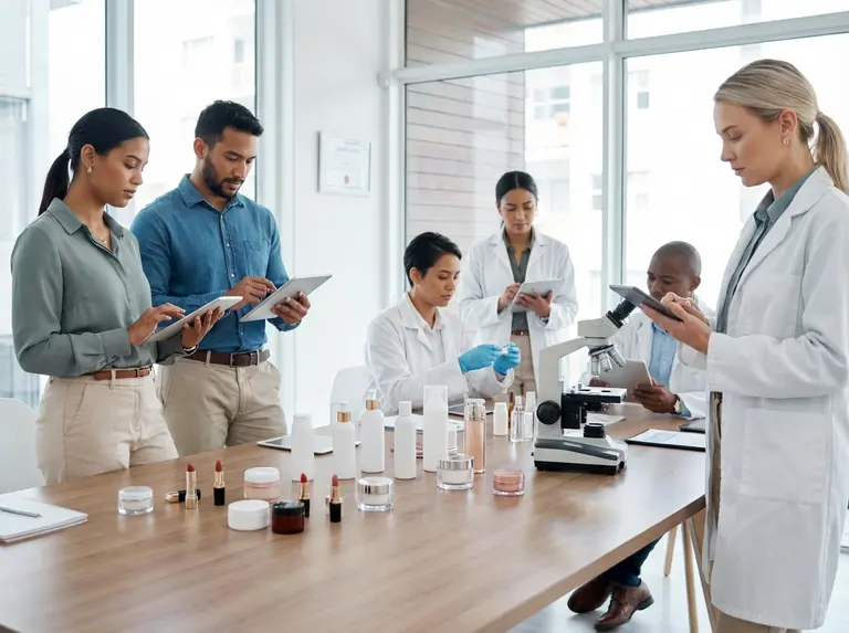 Испытание косметической продукции