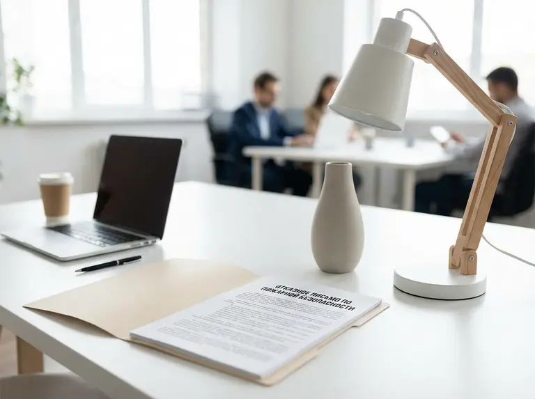 Отказное письмо по пожарной безопасности